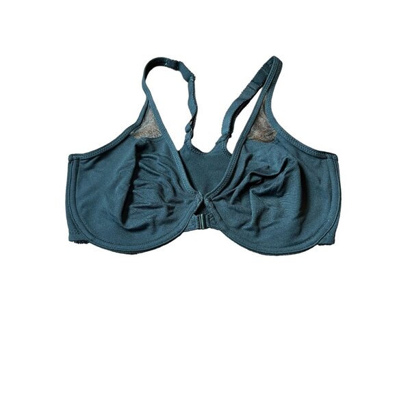 Wacoal Womens Body By Unlined Underwire Racerback Bra Black 32D EUC - Picture 4 of 8